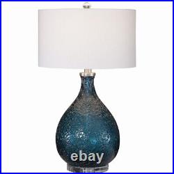 1 Light Table Lamp 17 inches wide by 17 inches deep 1 Light Table Lamp 17