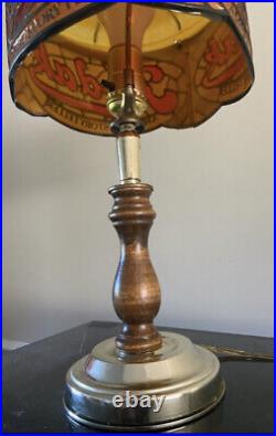 1960s KODAK CAMERA SIMULATED STAIN GLASS RARE LAMP