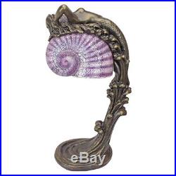 29 Art Deco Siren of the Sea Mermaid Illuminated Sculpture Table Lamp