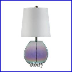 510 Design Glass Table Lamps for Bedroom-Modern Nightstand Bedside Table Lamp