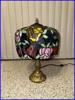 Ambiance Tiffany Style Stained Glass Lamp