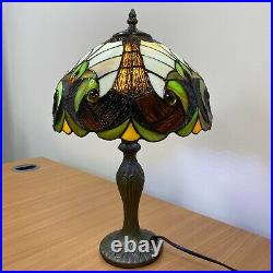 Antique design Handcrafted Tiffany Table Lamp Home Decor Stained Glass Shade UK