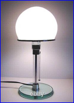 BAUHAUS WAGENFELD TABLE LAMP by KARL JUCKER MADE IN ITALY