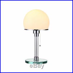 Bauhaus Table Lamp In White