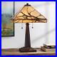 Budding Branch Mission Tiffany Style Table Lamp 24 High Bronze Metal Bedroom