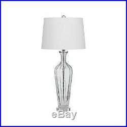 Cal Lighting 150W Mexia Glass Table Lamp