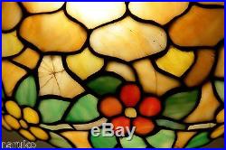Chicago Mosaic Leaded Glass Table Lamp Colorful Smart Antique A Great Lamp