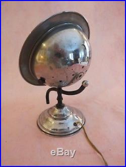 Crazy Rare Gorgeous Art Deco Chrome Saturn Lamp 1939 New York World's Fair Works