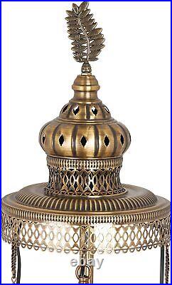 DEMMEX Turkish Moroccan Mosaic Table Lamp with 3 Big Globes 31'