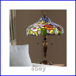 Dale Tiffany 23 Tuscany Garden Tiffany Table Lamp BLUE ONE SIZE