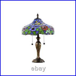 Dale Tiffany 23 Tuscany Garden Tiffany Table Lamp BLUE ONE SIZE