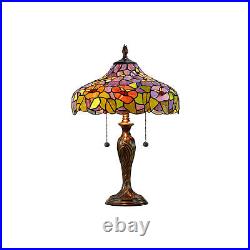 Dale Tiffany 23 Tuscany Garden Tiffany Table Lamp BLUE ONE SIZE