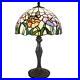 Dale Tiffany TT21174 Pazio Floral Butterfly Table Lamp Dark Coffee