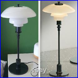 Denmark Classic Desk Light Table Lamp Bedside Soft Light PH 3/2 Glass Decor 110V