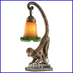 Design Toscano Monkey Business Sculptural Table Lamp