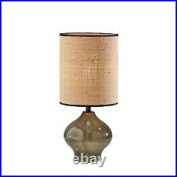 Emma Table Lamp Green Glass