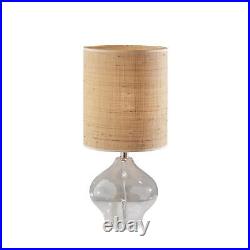 Emma Table Lamp Green Glass