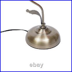 European Petal Glass Table Lamp Warm Reading Eye Protection Bedside Light 110V