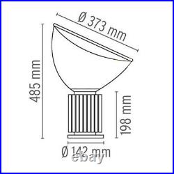 For Taccia Type Table Lamp Achille Castiglioni Desk Light Lighting Modern E27 US