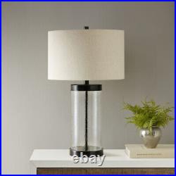 Glass Cylinder Table Lamp. Modern