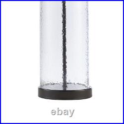 Glass Cylinder Table Lamp. Modern