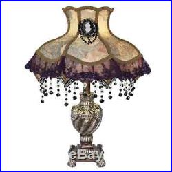 Gracewood Hollow Lord 22 Laced Jewel Victorian-Style Table Lamp