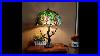 Ht Tiffany Lamp 16 Inch Grape Colored Glass Table Lamp Bronze Branch Base
