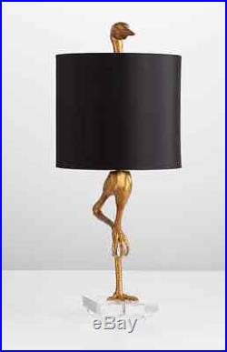 Ibis Table Lamp Heron Crane Bird Whimsical Table Lamp 35H 05206 Cyan Design