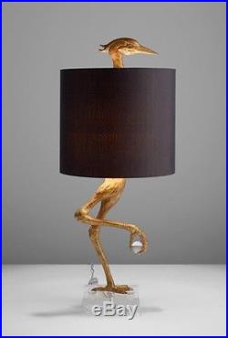 Ibis Table Lamp Heron Crane Bird Whimsical Table Lamp 35H 05206 Cyan Design