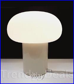 Ikea DEJSA Table Lamp Beige/Opal Glass Mushroom 11 Latest Modern New