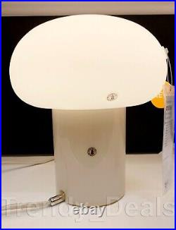 Ikea DEJSA Table Lamp Beige/Opal Glass Mushroom 11 Latest Modern New