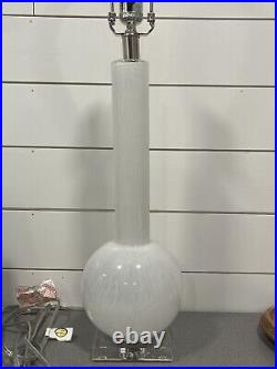 JAMIE YOUNG Studio Table Lamp In White Glass