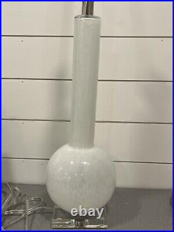 JAMIE YOUNG Studio Table Lamp In White Glass