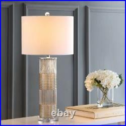 JONATHAN Y 30Contemporary Transitional Glass/Crystal LED Table Lamp, Champagne