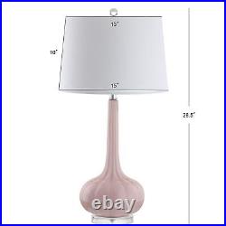 JONATHAN Y JYL1079A-SET2 Set of 2 Table Lamps Bette 28.5 Glass LED Table Lamp