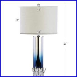 Jyl1069a Edward 27 Glass/crystal Led Table Lamp Contemporary Transitional Bedsi