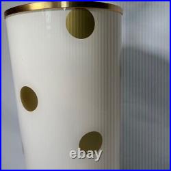 Kate Spade New York Pavilion Gold Polka Dot Table Lamp With Shade Modern Desig