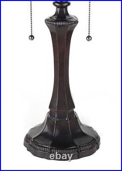 Lamp Table Tiffany Style Victorian Design Stained Glass 22 Tall ONE THIS PRICE