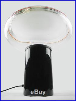 Large'I TRE' Vetri Murano Glass Space Age Table Lamp Italy