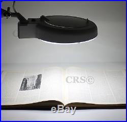 Led Magnifier 8x Diopter Desk Table Clamp Mount Lamp Light Magnifying Glass Lens