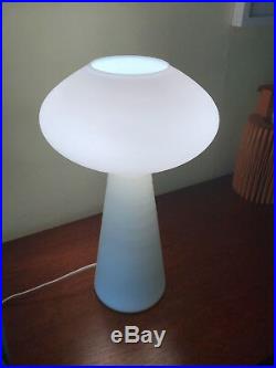 MID Century Modern Lisa Johansson Pape Frosted Glass Table Lamp