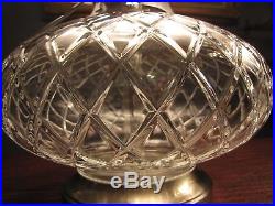 Marlene Waterford Crystal Table Lamp New! Nib! 20