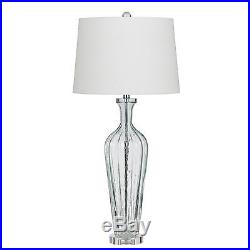 Mexia White Glass Table Lamp