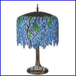 Meyda Lighting 28'H Tiffany Wisteria Table Lamp 118689