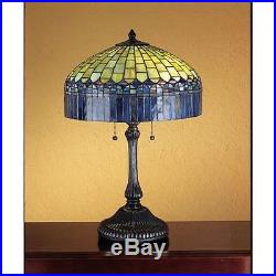 Meyda Tiffany 26322 Stained Glass / Tiffany Table Lamp from the Tiffany Candice