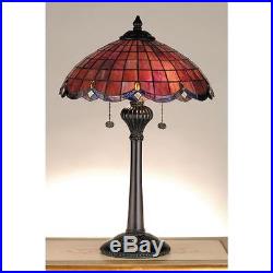 Meyda Tiffany 78123 Stained Glass / Tiffany Table Lamp from the Elan Collection
