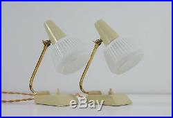 Mid-Century German Modern Table Bedside Lamps 1950s 1960s