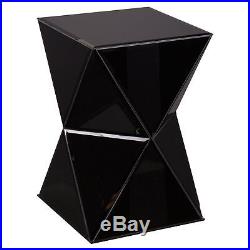Modern Night Stand Side Table Mirrored Accent Lamp Bed Living Room Furniture New
