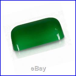 Newrays Replacement Green Glass Bankers Lamp Shade Cover for Desk Lamp