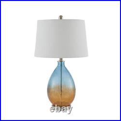 Only support Drop Shipping Buyer Cortina Ombre Glass Table Lamp, Set of 2